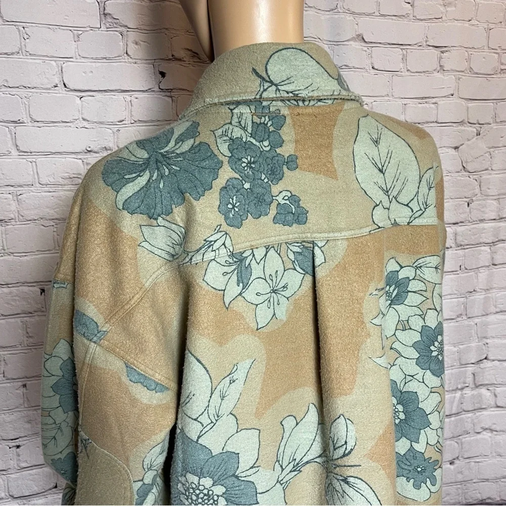 NWT New $178 Free People Printed Ruby Jacket Size S